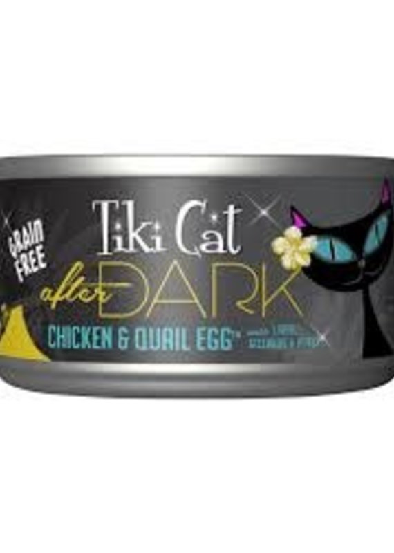 Tiki Pet Tiki Cat After Dark 2.8 oz Chicken/Quail