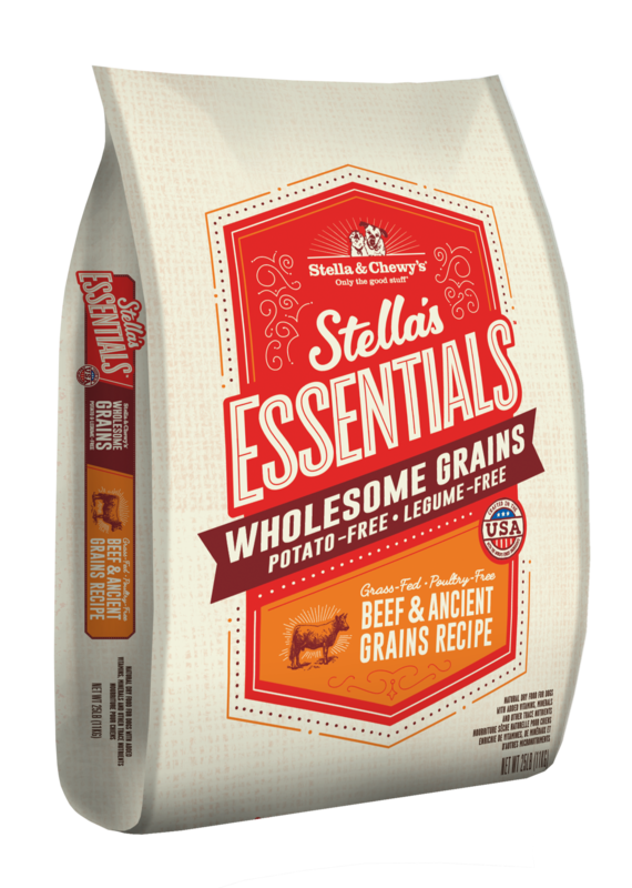 Stella & Chewys Stella & Chewy's Essentials Ancient Grains & Beef