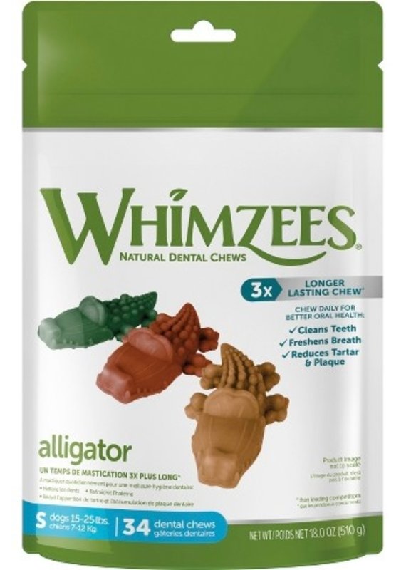 Whimzees Whimzees Bag Alligator