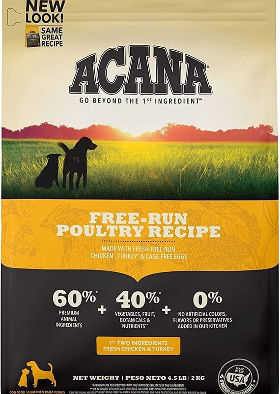 Champion Foods Acana Free-Run Poultry