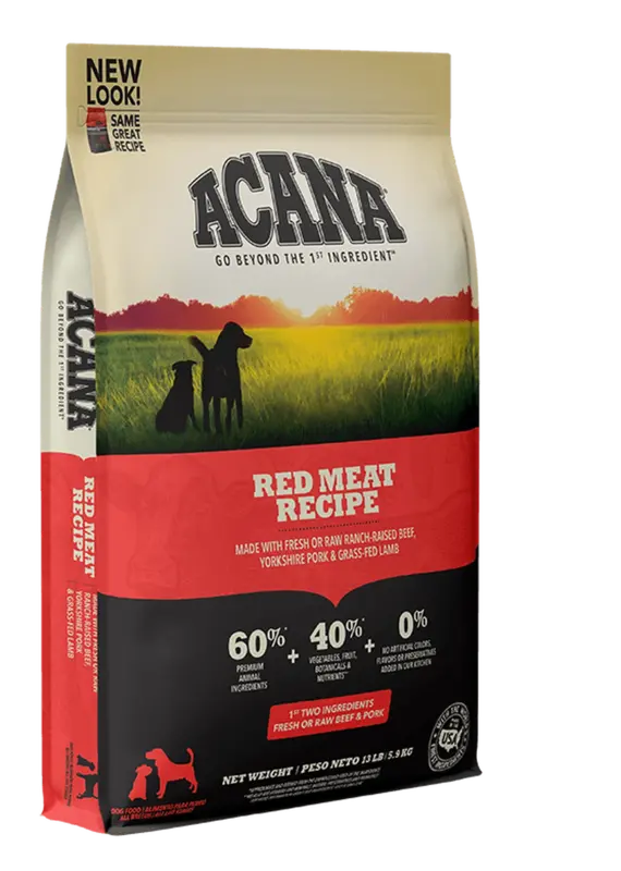 Champion Foods Acana Red Meat Grain-Free Recipe