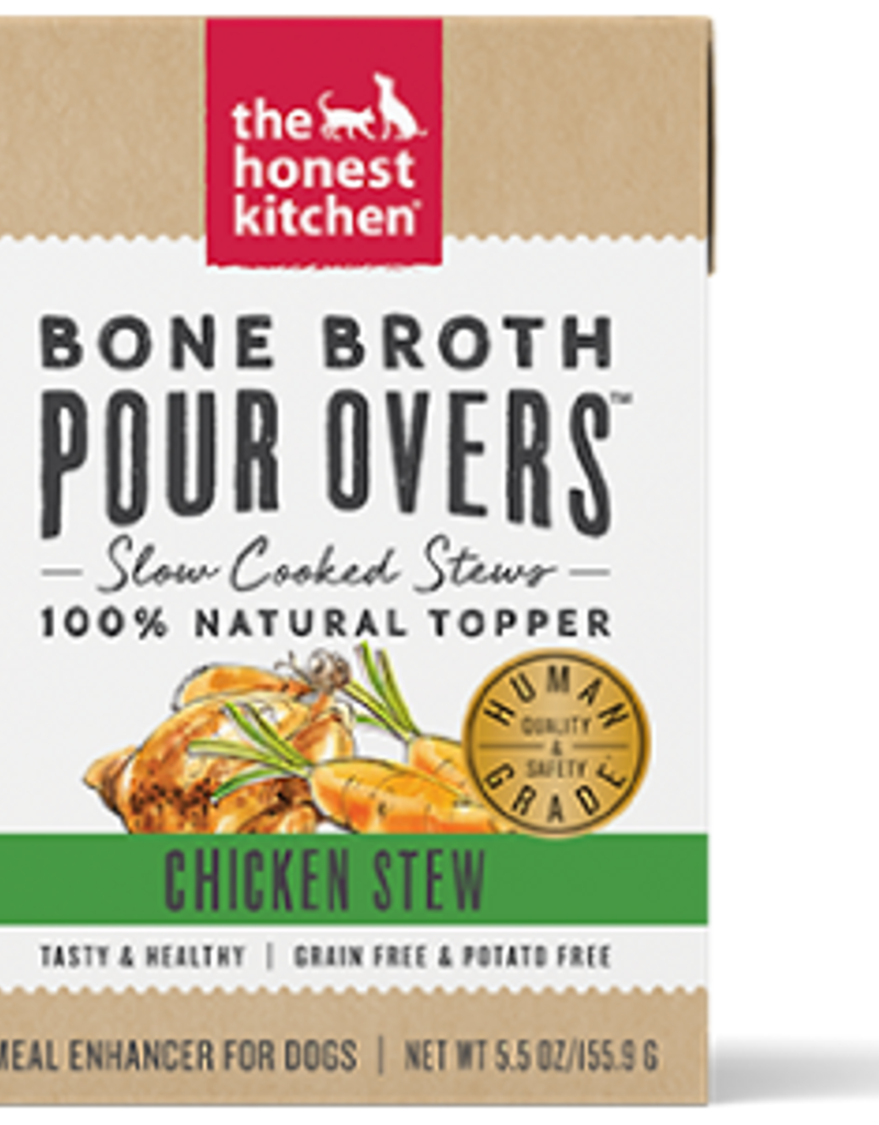 Honest Kitchen Honest Kitchen Pour Overs Chicken Bone Broth Dog Food 5.50z