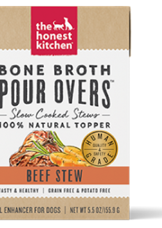 Honest Kitchen Honest Kitchen Pour Overs Beef Bone Broth Dog Food 5.50z