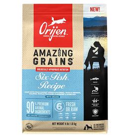 Champion Foods Orijen Amazing Grain 6 Fish 4#