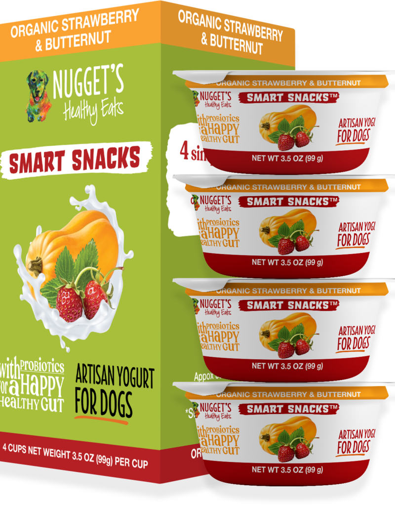 Nugget's Smart Snacks Yogurt Strawberry 3.5oz