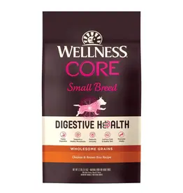 Wellness WELLNESS CORE Digestive Health Small Breed Chicken & Brown Rice Recipe 4#