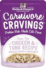 Stella & Chewys Stella & Chewy Carnivore Cravings Chicken & Tuna Pouch 2.8oz