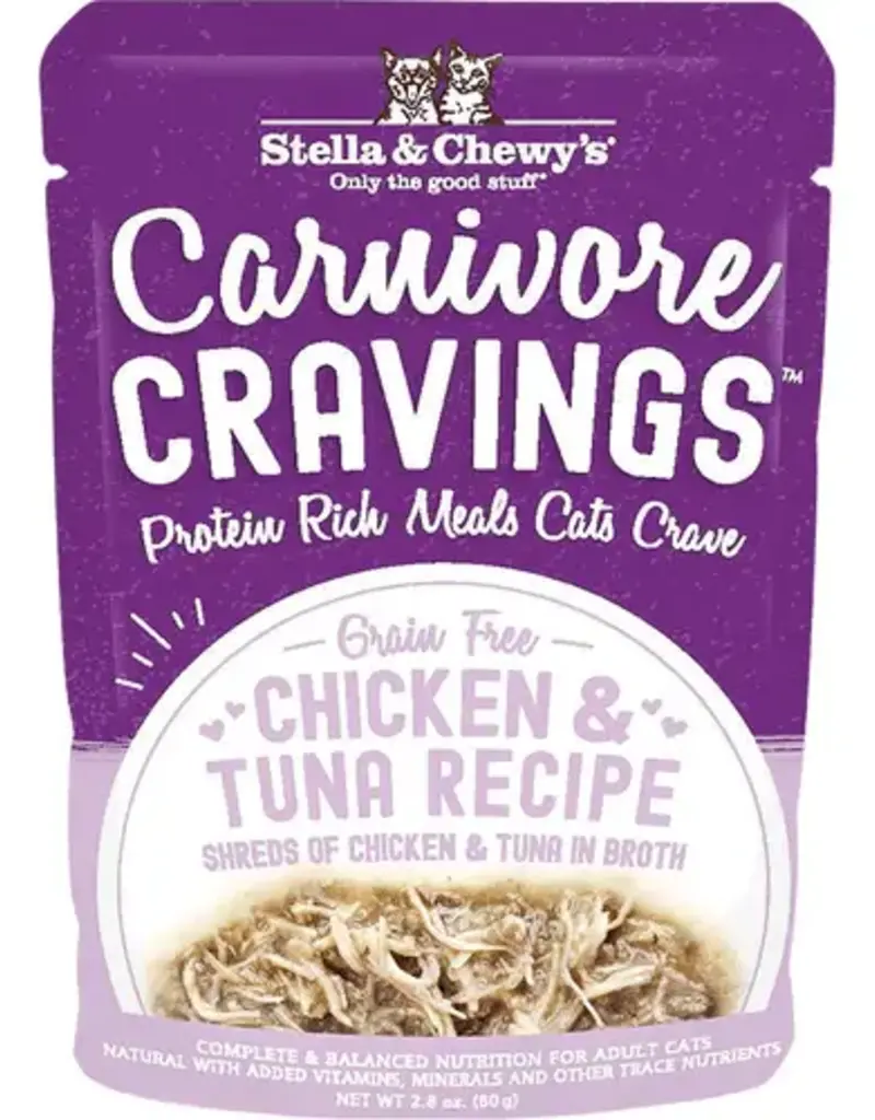 Stella & Chewys Stella & Chewy Carnivore Cravings Chicken & Tuna Pouch 2.8oz
