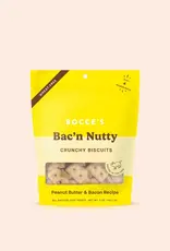 Bocces Bocces Dog Biscut Bacon Nutty 5oz