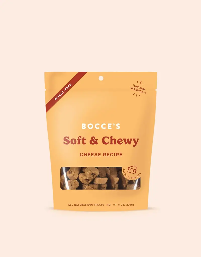 Bocces Bocces Dog Soft Chew Cheese 6oz