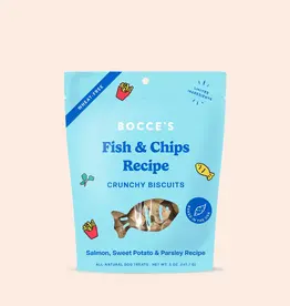 Bocces Bocces Dog Fish Chips 5oz