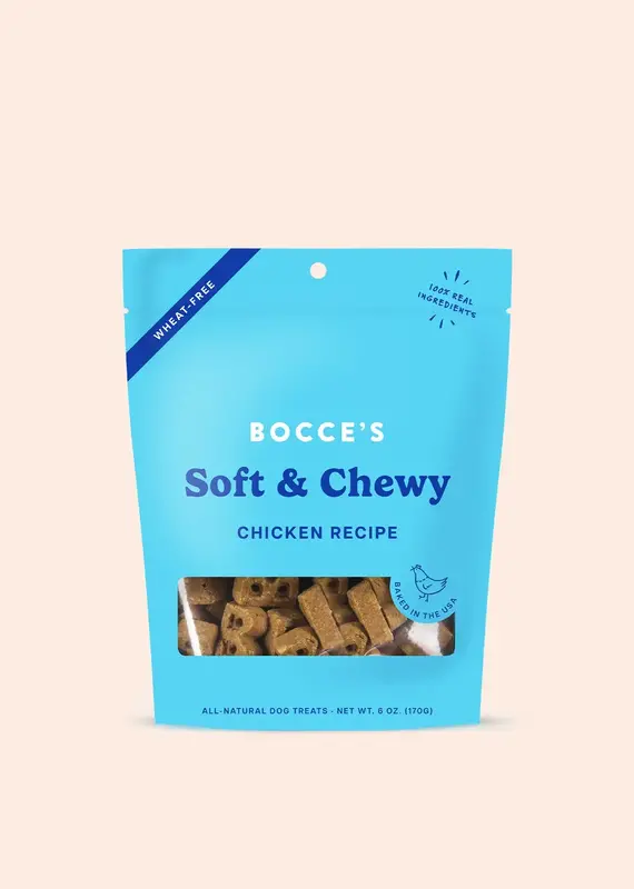 Bocces Bocces Dog Soft & Chewy Chicken 6oz