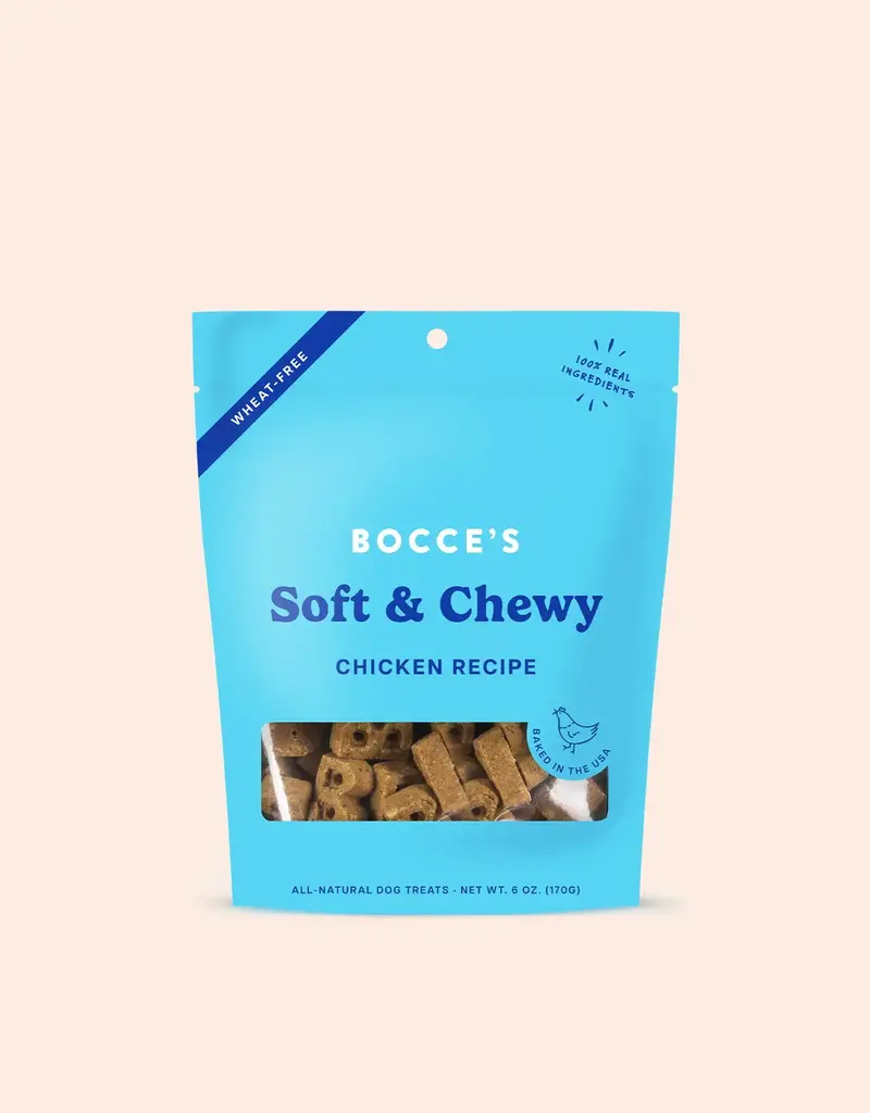 Bocces Bocces Dog Soft & Chewy Chicken 6oz