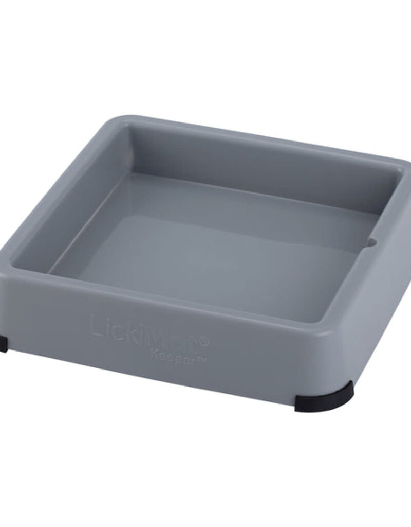 Lickimat Lickimat - Indoor Keeper Classic/Tuff Mat Holder Gray