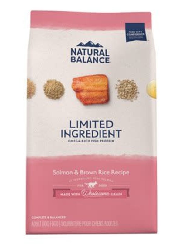 Natural Balance Natural Balance Salmon & Brown Rice 24 lbs