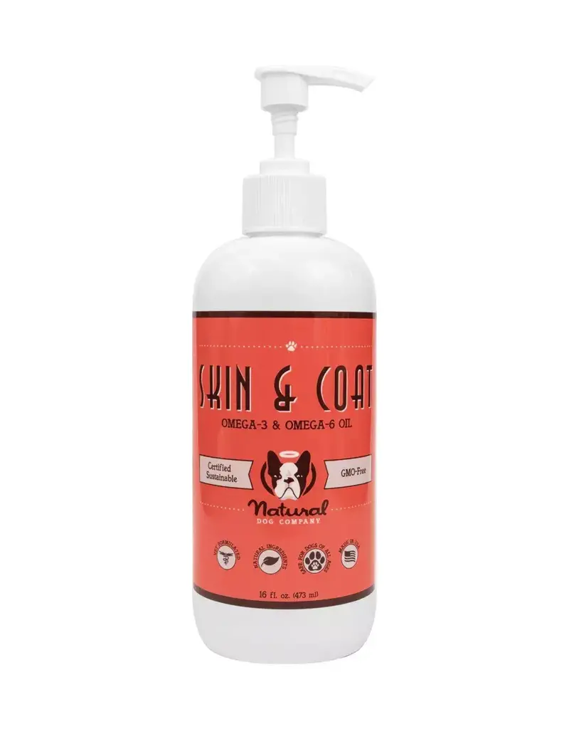 Natural Dog Company Skin & Coat Oil 16oz
