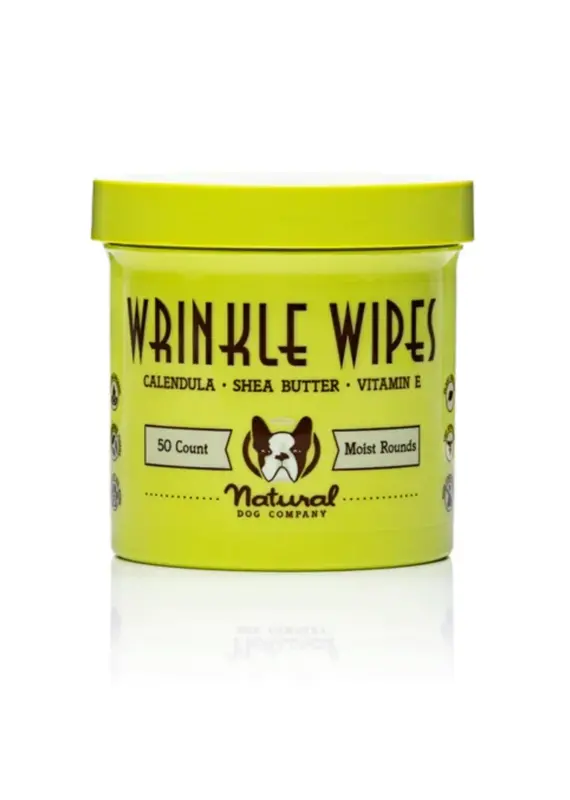 Natural Dog Company Wrinkle Wipes