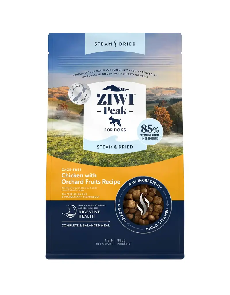 Ziwi Ziwi Steam-Dried Chicken Orchard Fruit
