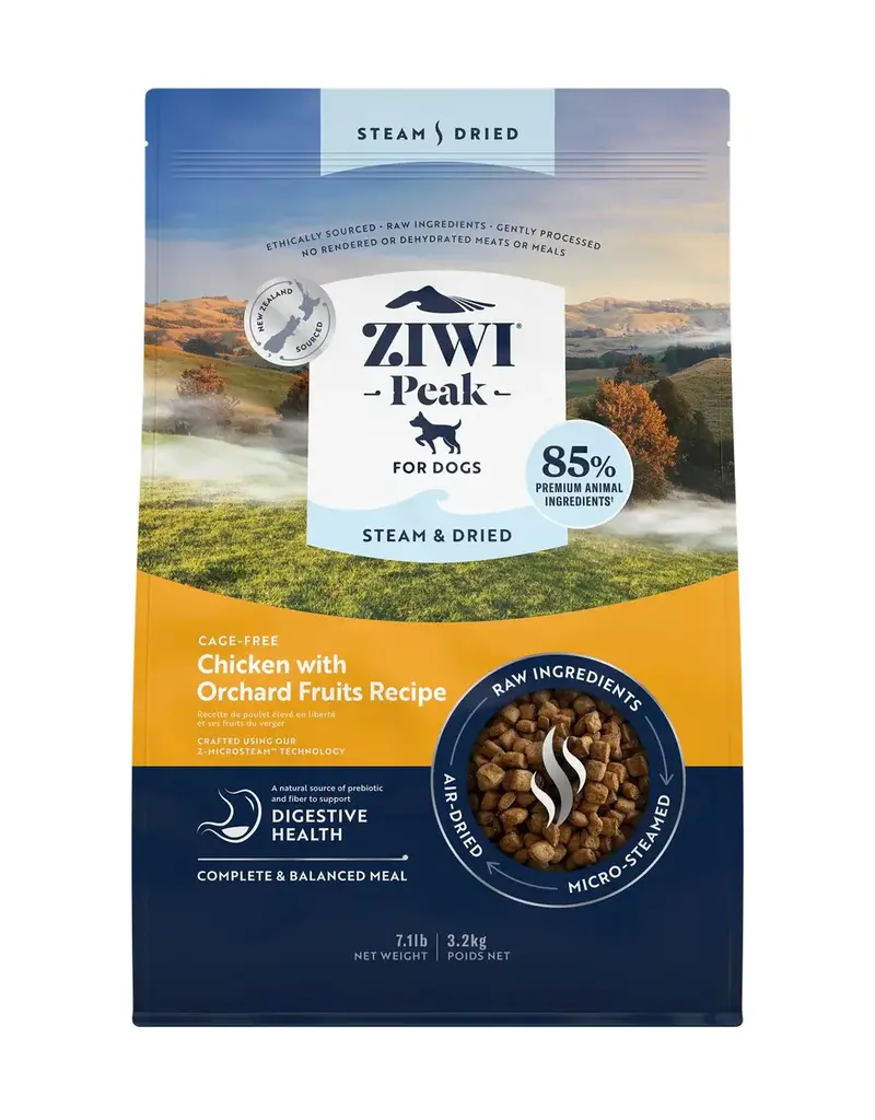 Ziwi Ziwi Steam-Dried Chicken Orchard Fruit