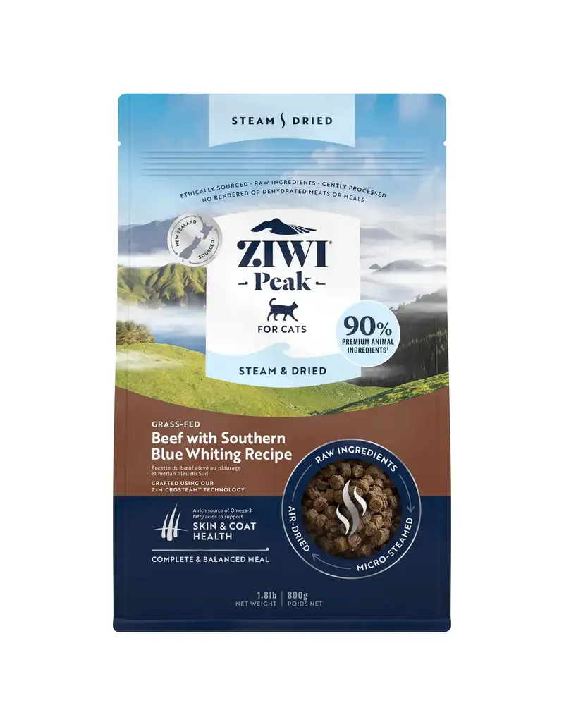Ziwi Ziwi Cat Steam-Dried Beef Whiting