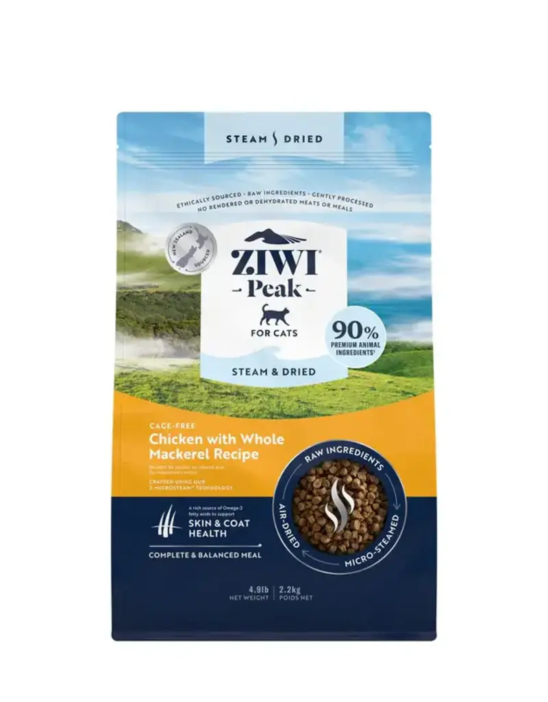 Ziwi Ziwi Cat Steam-Dried Chicken Mackerel
