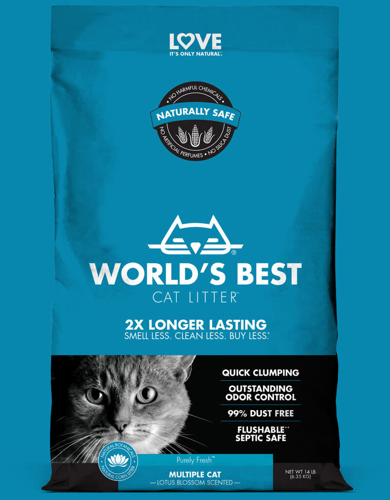 Worlds Best World's Best Cat Litter Lotus Blossom