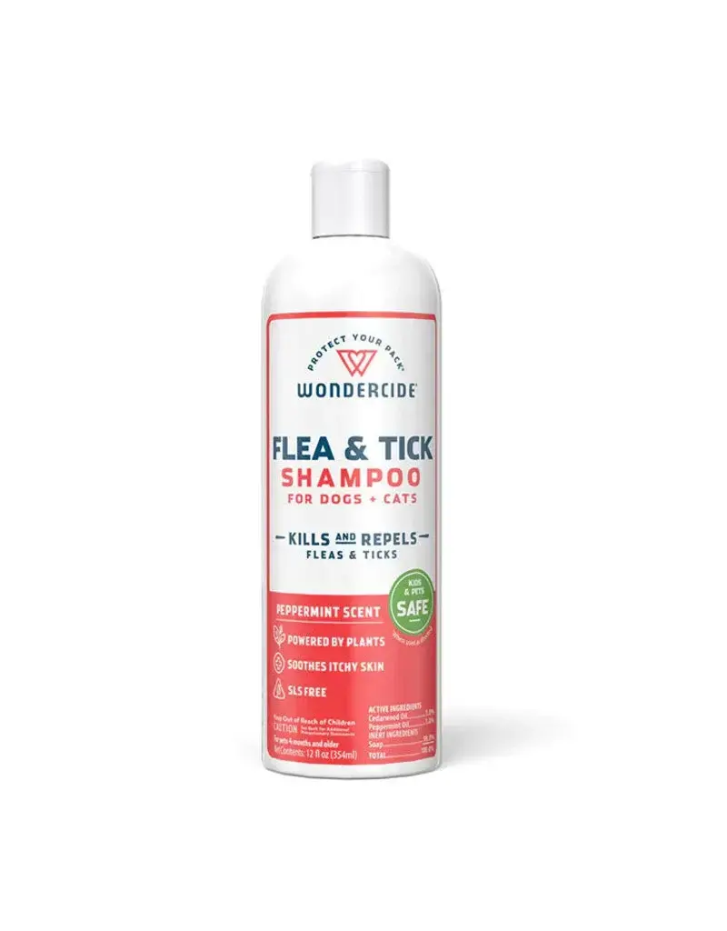 Wondercide Wondercide Flea/Tick Shampoo Cat & Dog 12oz