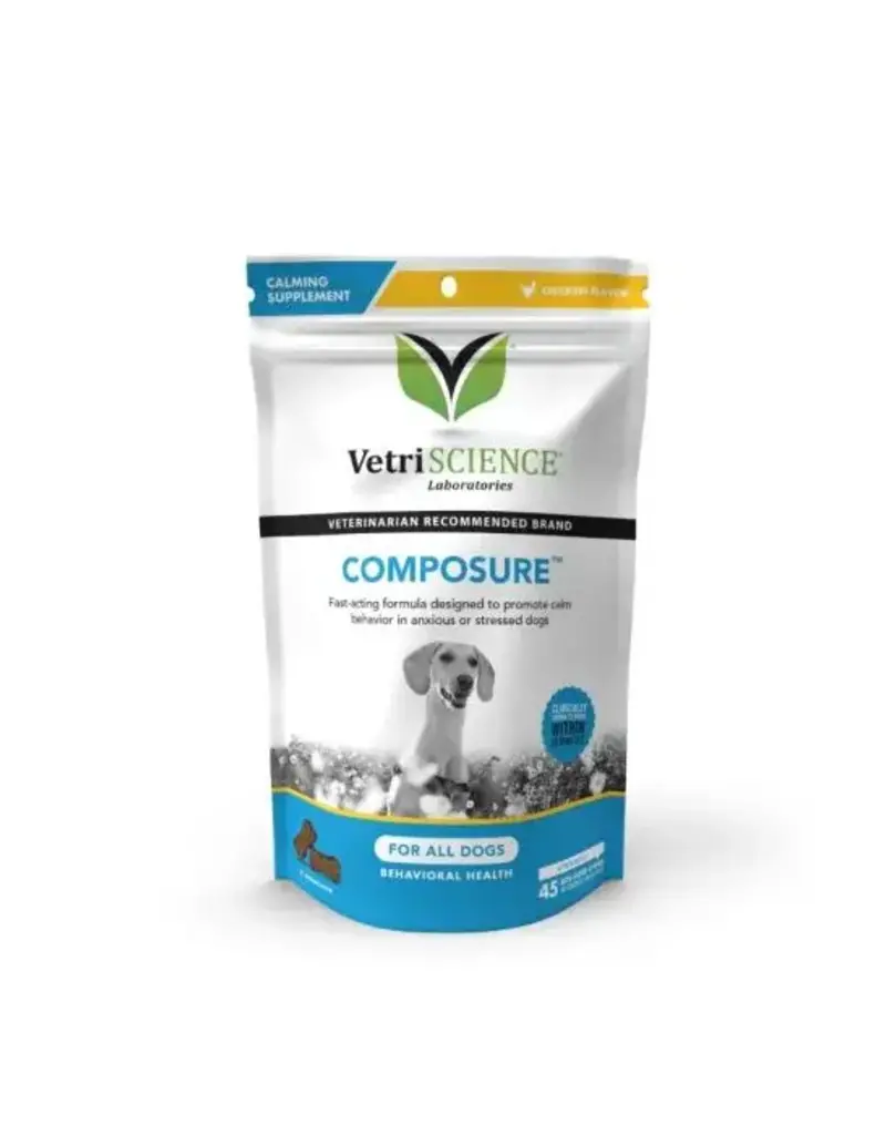 VetriScience VetriScience Composure Chicken Dog Chews 45ct