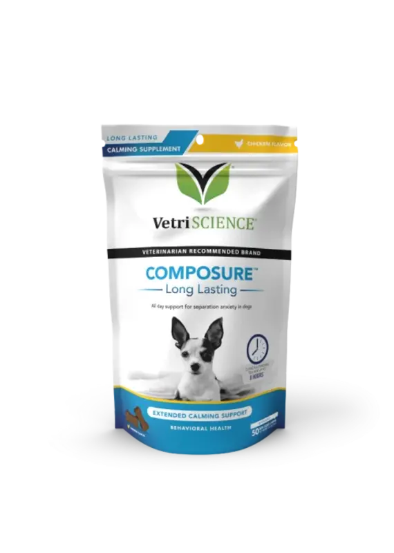 VetriScience Vetri Composure Long Lasting Dog Chew 50ct