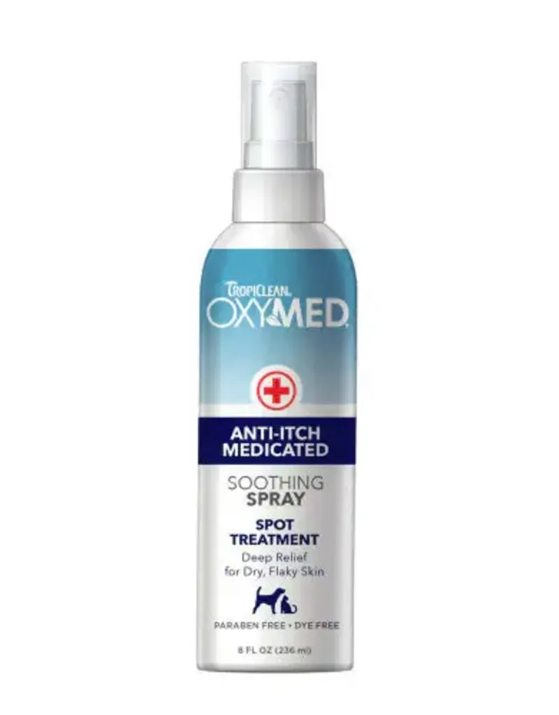 Tropiclean Tropiclean Oxymed Anti Itch Medicated Shoothing Spray 8oz