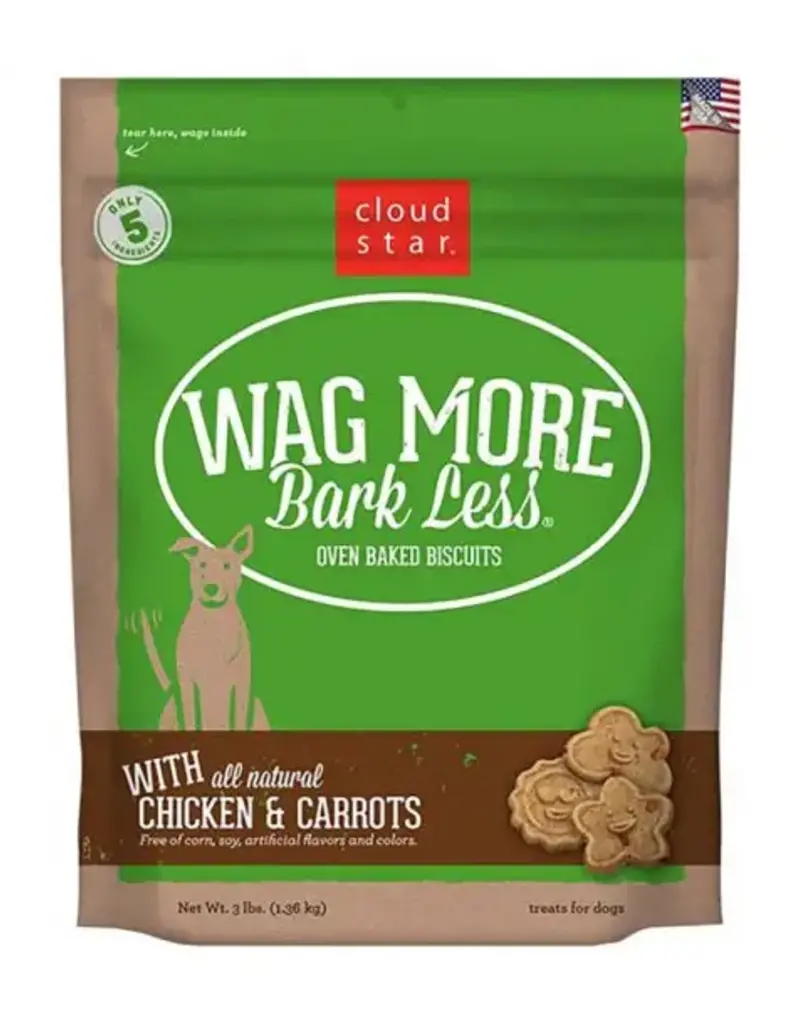 Cloud Star Cloud Star Buddy Biscuit 3 lb Chicken & Carrot