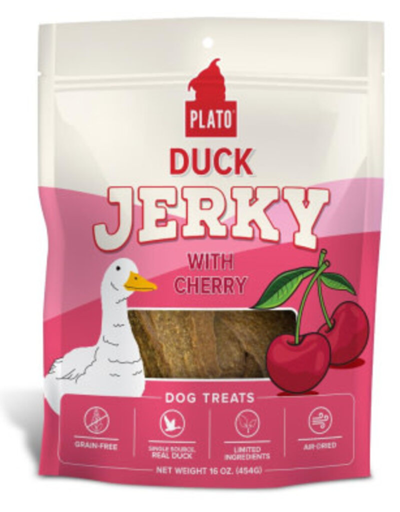 Plato Plato Duck Cherry Jerky 16oz