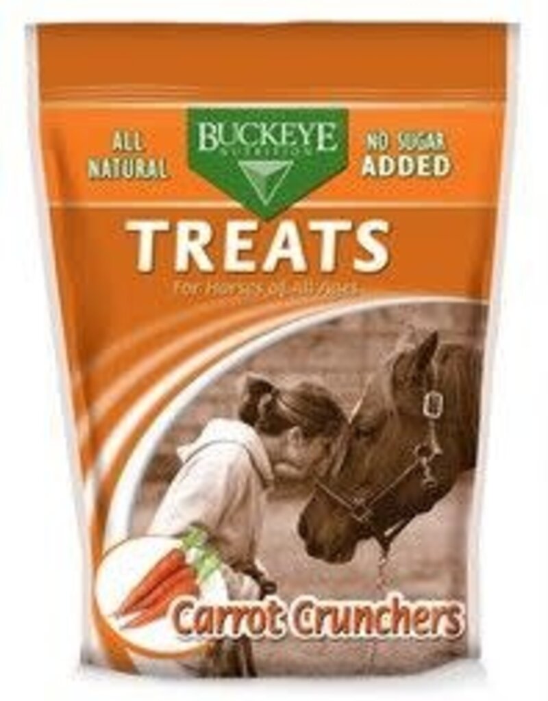 Buckeye Carrot Crunchers Treats 4lb