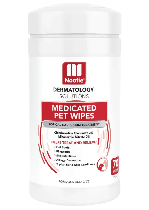 Nootie Antimicrobial Wipes 70 ct