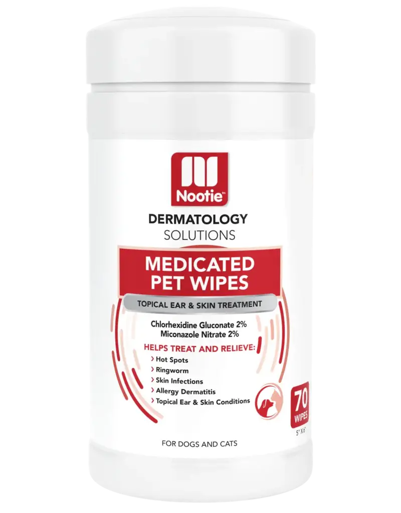 Nootie Antimicrobial Wipes 70 ct