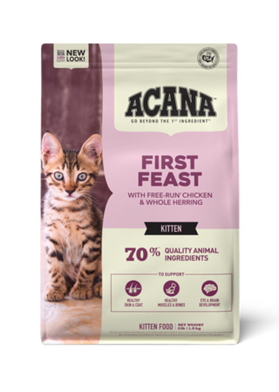 Champion Foods Acana Cat First Feast Kitten 4 lb