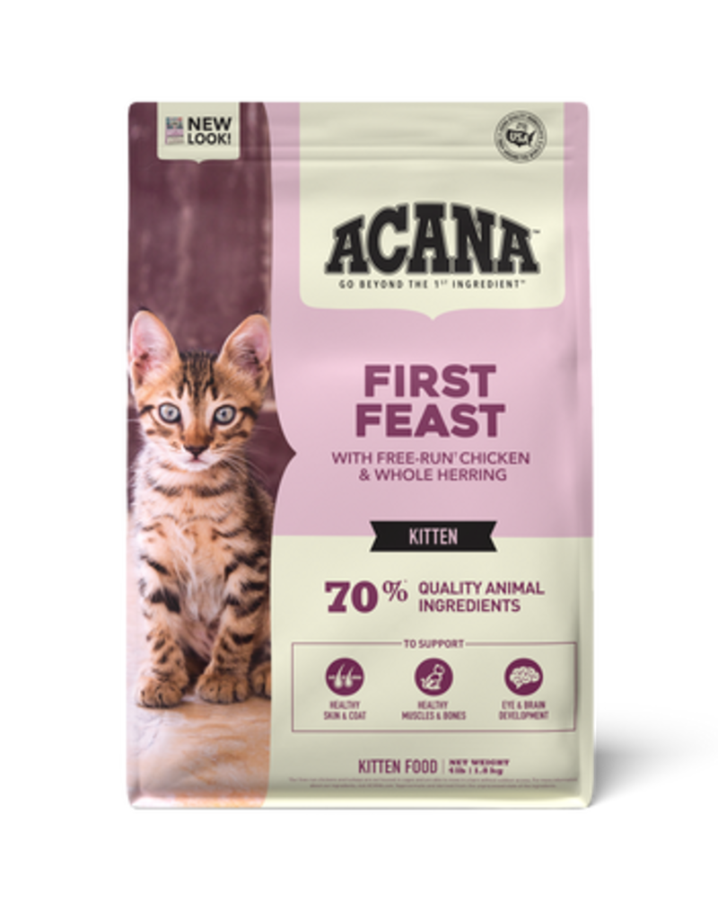 Champion Foods Acana Cat First Feast Kitten 4 lb