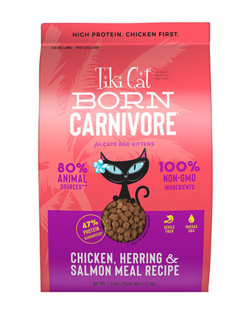 Tiki Pet Tiki Cat Born Carnivore Chicken/Herring 2.2 lb