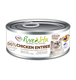 NutriSource PureVita Grain Free Chicken Entree Cats 5.5oz