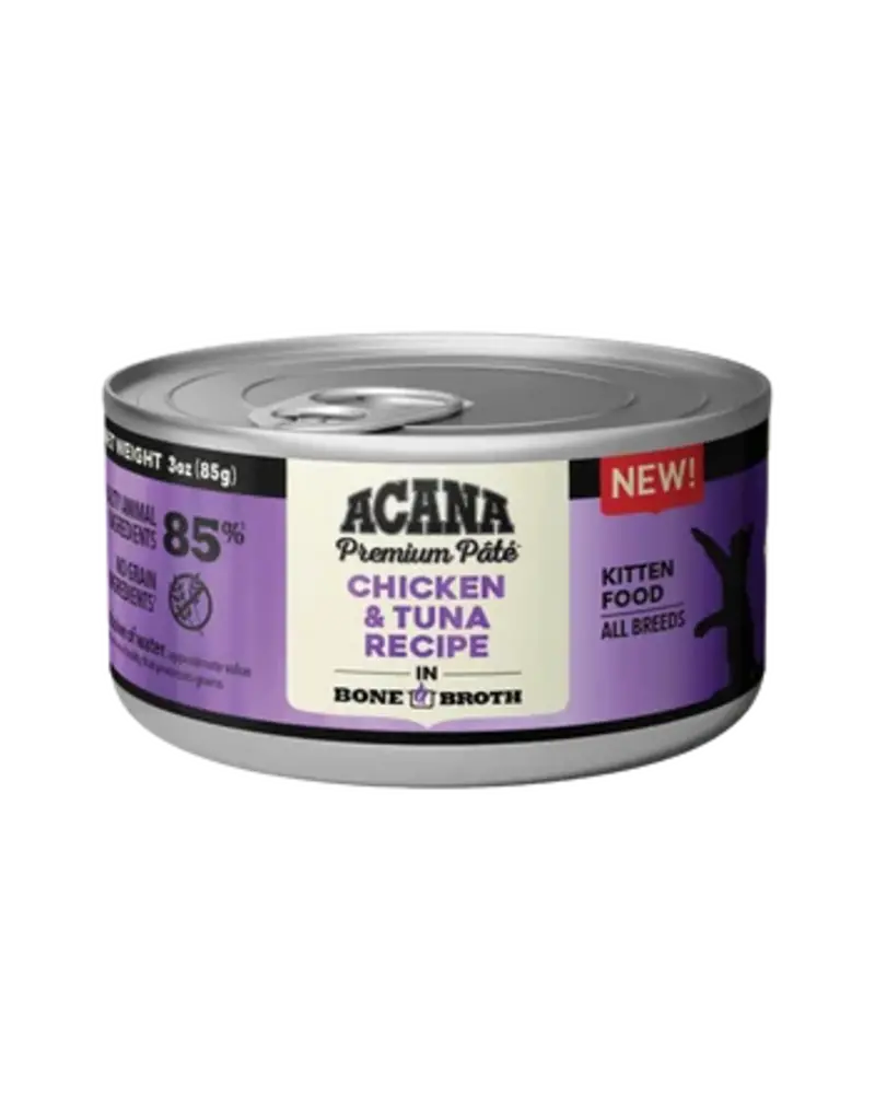 Champion Foods Acana Grain Free Premium Pate Cat 3oz
