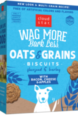 Cloud Star Cloudstar Wag More Bark Less 3lb Biscuits Bacon/Cheese/Apple