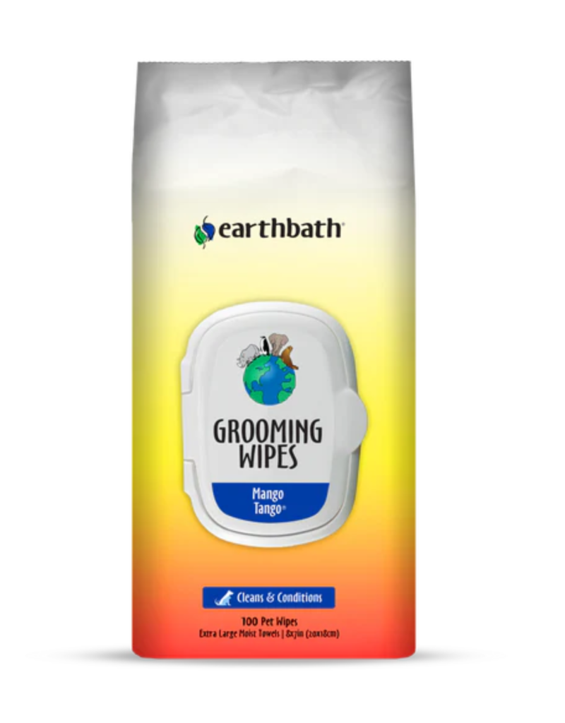 Earth Bath Earthbath Grooming Wipes, Mango Tango soft-sided 100ct