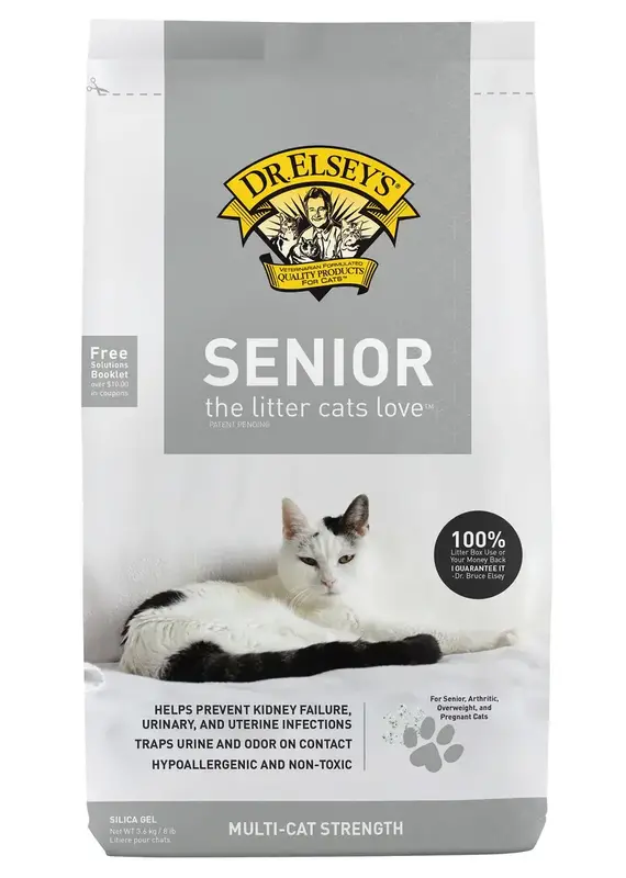 Dr. Elsey's Dr. Elsey's Precious Cat Silica Crystal Senior Cat Litter 8lb