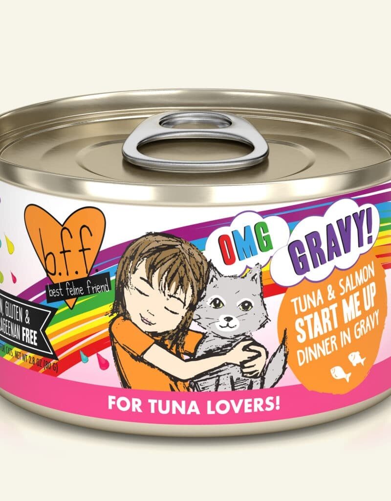 Weruva Weruva B.F.F. O.M.G. 2.8oz  Tuna & Salmon Star