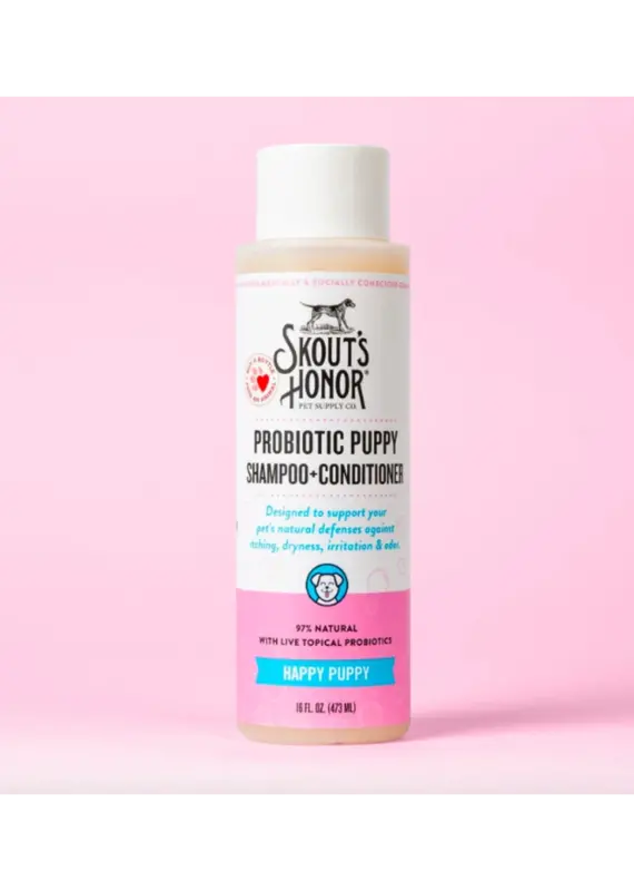 Skout's Honor Skout's Honor Happy Puppy Probiotic Shampoo + Conditioner 16oz