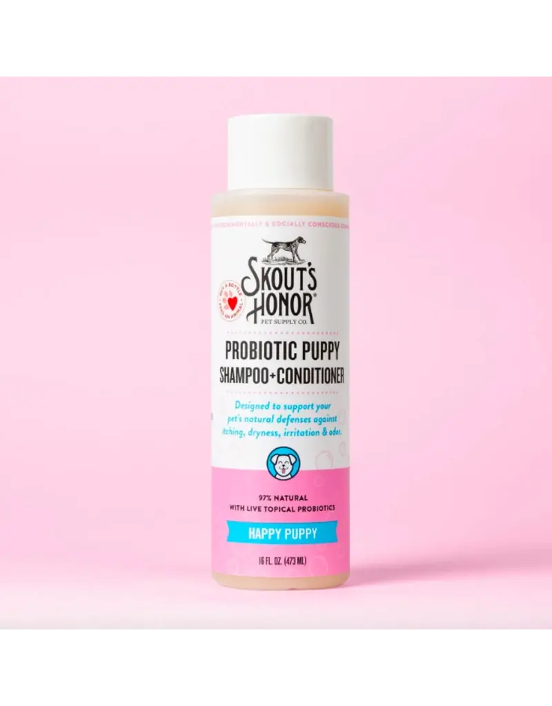 Skout's Honor Skout's Honor Happy Puppy Probiotic Shampoo + Conditioner 16oz