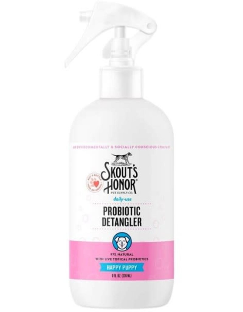 Skout's Honor Skout's Honor Happy Puppy Probiotic Detangler 8oz