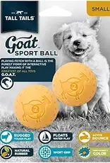 Tall Tails Tall Tails Goat Ball Yellow 2" 2pk