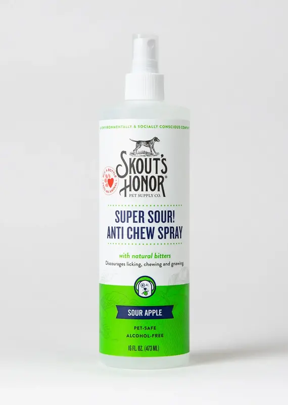 Skout's Honor Skout's Honor Super Sour Anti-Chew Spray 16oz
