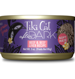Tiki Pet Tiki Cat After Dark Pate 3oz Beef and Beef Liver